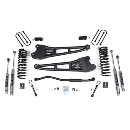 BDS Suspension | 3 Inch Lift Kit w/ Radius Arm Ram 3500 13-18 4WD Diesel W/ Fox 2.0 Performance Shocks | BDS1622FS