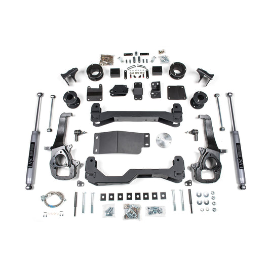 BDS Suspension | 4 Inch Lift Kit Ram 1500 w/ Air Ride 13-18 4WD NX2 Nitro Shocks | BDS1623H