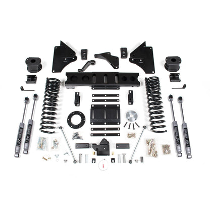 BDS Suspension | 6 Inch Lift Kit Ram 2500 w/ Rear Air Ride 14-18 4WD Diesel Fox 2.0 Performance Shocks | BDS1627FS