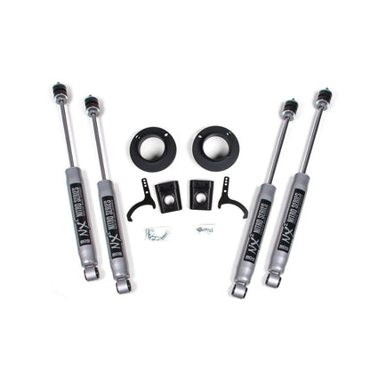 BDS Suspension | 2 Inch Leveling Kit Ram 2500 w/ Rear Air Ride 14-24 4WD W/NX2 Nitro Shocks | BDS1635H