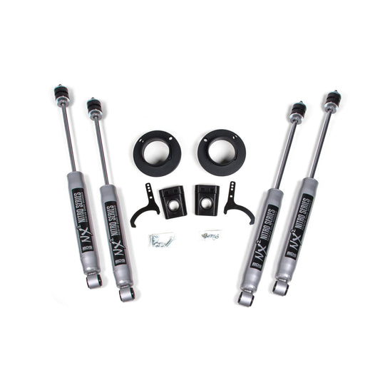 BDS Suspension | 2 Inch Leveling Kit Ram 2500 w/ Rear Air Ride 14-24 4WD W/NX2 Nitro Shocks | BDS1635H