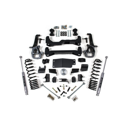 BDS Suspension | 4 Inch Lift Kit Ram 1500 19-24 4WD Large Bore Knuckle Fox 2.0 Performance Shocks | BDS1664FS