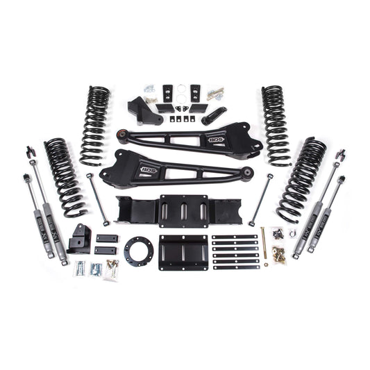 BDS Suspension | 6 Inch Lift Kit w/ Radius Arm Ram 2500 19-24 4WD Diesel Fox 2.5 Performance Elite Shocks | BDS1680FPE