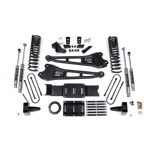 BDS Suspension | 6 Inch Lift Kit w/ Radius Arm Ram 3500 19-24 4WD Diesel With Factory Rear Overload Leaf 8 Bolt Fox 2.0 Performance Shocks | BDS1685FS