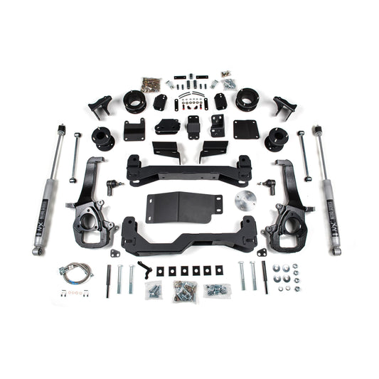 BDS Suspension | 4 Inch Lift Kit Ram 1500 w/ Air Ride 19-24 4WD Large Bore NX2 Nitro Shocks | BDS1698H