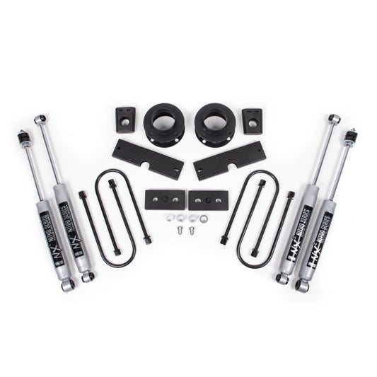 BDS Suspension | 2 Inch Lift Kit Ram 3500 w/ Rear Air Ride 13-23 4WD Fox 2.0 Performance Shocks | BDS1710FS
