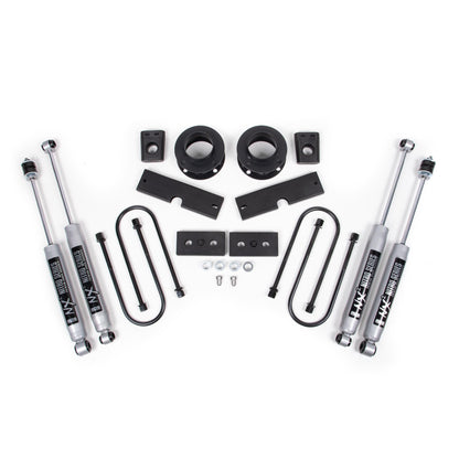 BDS Suspension | 2 Inch Lift Kit Ram 3500 w/ Rear Air Ride 13-23 4WD NX2 Nitro Shocks | BDS1710H