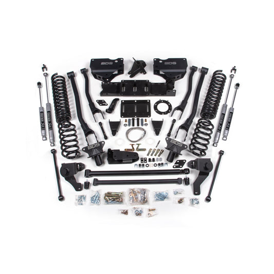 BDS Suspension | 8 Inch Lift Kit w/ 4-Link Ram 2500 19-24 4WD Diesel Fox 2.0 Performance Shocks | BDS1727FS