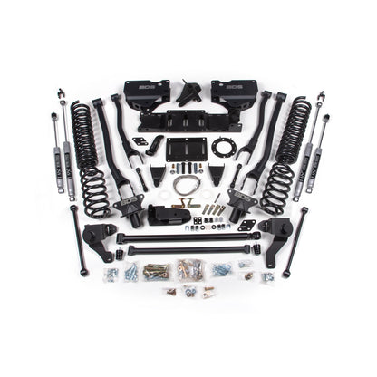 BDS Suspension | 8 Inch Lift Kit w/ 4-Link Ram 2500 19-24 4WD Diesel NX2 Nitro Shocks | BDS1727H