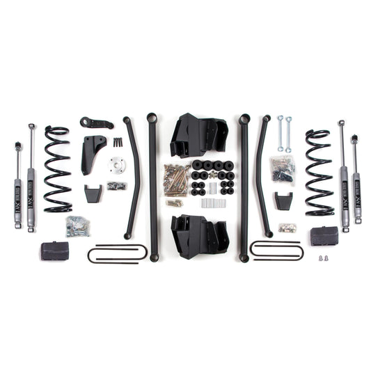 BDS Suspension | 8 Inch Lift Kit Long Arm Dodge Ram 2500/3500 03-07 4WD Diesel Manual Leaf Springs 3.5 Inch Axle Fox 2.0 Performance | BDS1744FS