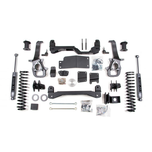 BDS Suspension | 4 Inch Lift Kit Dodge Ram 1500 09-11 4WD 2 Inch Coil Spacer NX2 NItro | BDS1750H