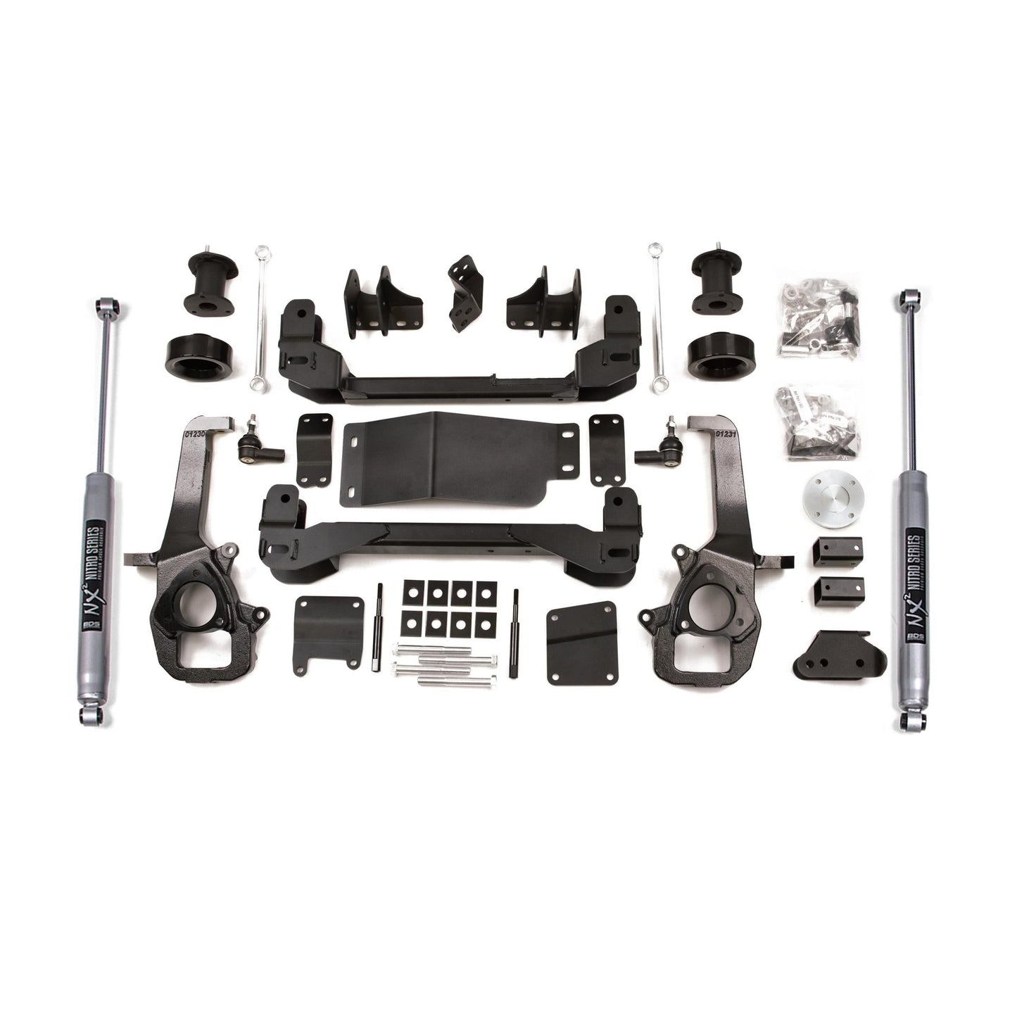 BDS Suspension | 4 Inch Lift Kit Ram 1500 13-18 4WD 3 Inch Coil Spring Fox 2.0 Performance | BDS1754FS