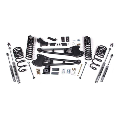 BDS Suspension | 4 Inch Lift Kit w/ Radius Arm Ram 2500 14-18 4WD Gas Fox 2.0 Performance Shocks | BDS1763FS