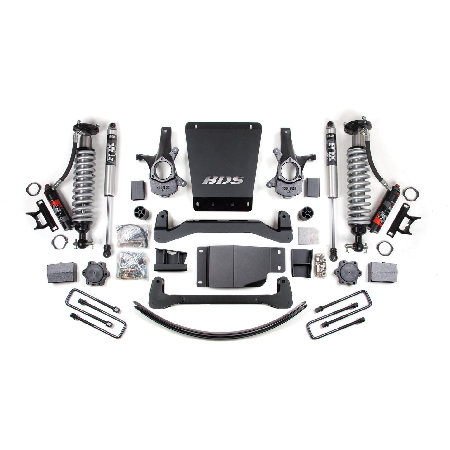 BDS Suspension | 6 Inch Lift Kit FOX Performance Elite Block Kit and Add A Leaf Coil-Over 07-13 Silverado/Sierra 1500 4WD BDS Supsension | BDS176PSS