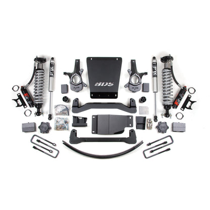 BDS Suspension | 6 Inch Lift Kit FOX Performance Elite Block Kit and Add A Leaf Coil-Over 07-13 Silverado/Sierra 1500 4WD BDS Supsension | BDS176PSS