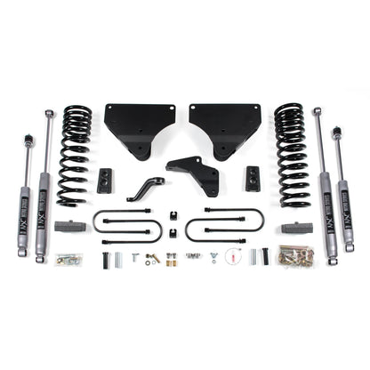 BDS Suspension | 4 Inch Lift Kit Ram 3500 13-18 4WD Gas 2 Inch Block Fox 2.0 Performance Shocks | BDS1779FS