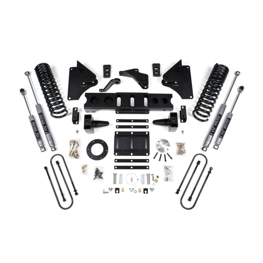 BDS Suspension | 6 Inch Lift Kit Ram 3500 13-18 4WD Diesel 5 Inch Block 8 Bolt NX2 Nitro Shocks | BDS1787H