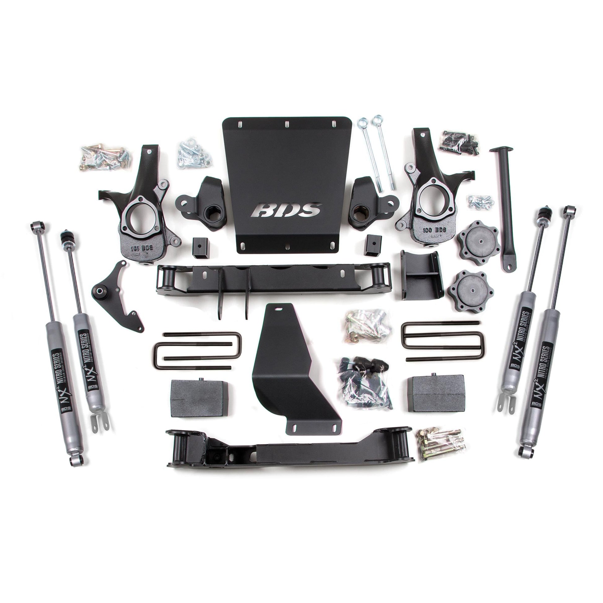 BDS Suspension 6 Inch Lift Kit for Silverado/Sierra 1500 99-06 with Fox 2.0 Shocks