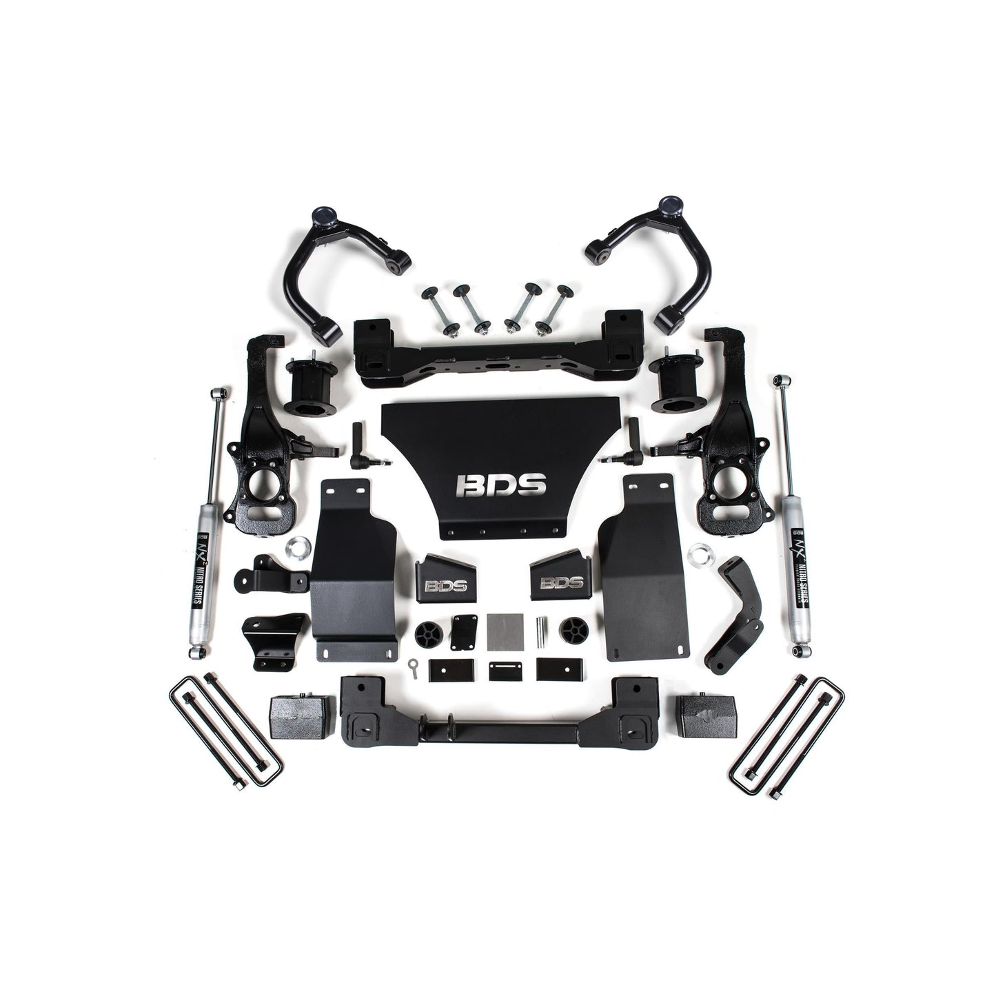 BDS Suspension | 4 Inch Lift Kit Silverado/Sierra 1500 19-24 4WD Gas Fox 2.0 Performance | BDS1800FSR
