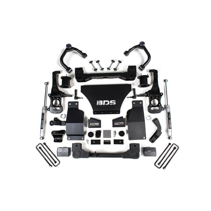 BDS Suspension | 4 Inch Lift Kit Silverado/Sierra 1500 19-24 4WD Gas Fox 2.0 Performance | BDS1800FSR