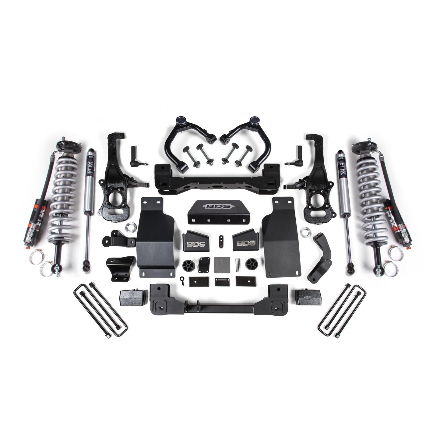 BDS Suspension | 4 Inch Lift Kit Coil-Over Silverado/Sierra 1500 19-24 4WD Diesel Fox 2.0 Performance Shocks | BDS1802FPE