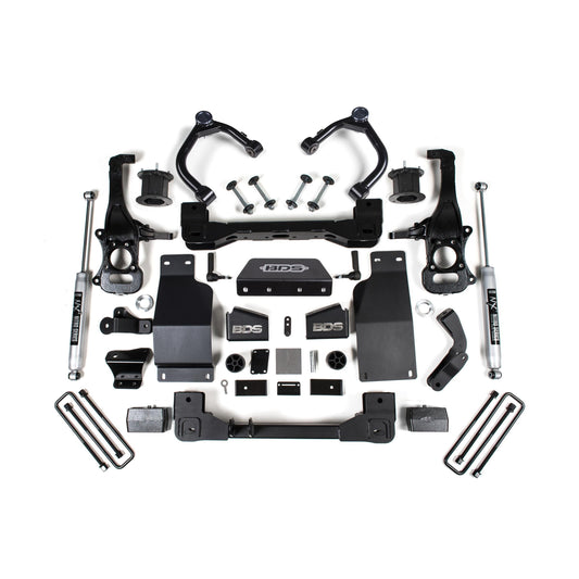 BDS Suspension | 4 Inch Lift Kit Silverado/Sierra 1500 19-24 4WD Diesel Fox 2.0 Performance | BDS1802FSR