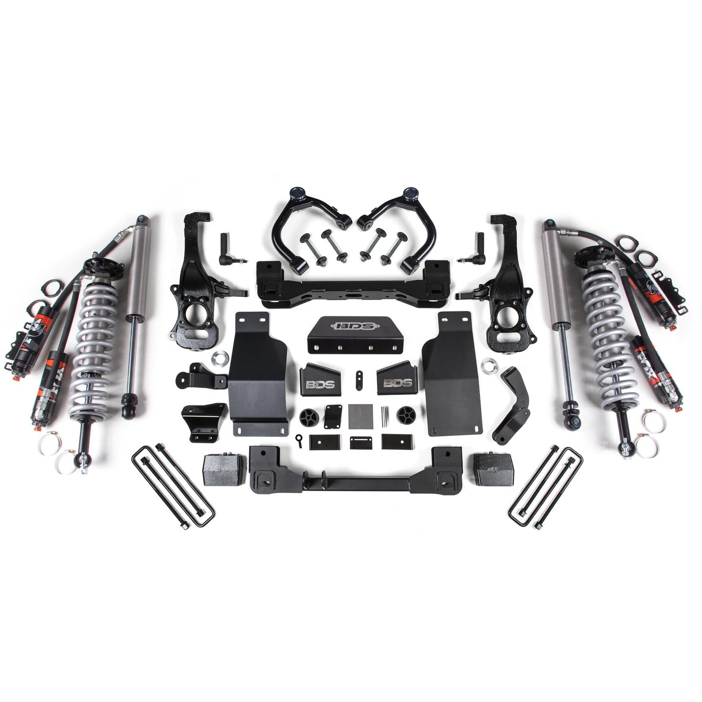 BDS Suspension | 6 Inch Lift Kit FOX 2.5 Performance Elite Coil-Over Silverado/Sierra 1500 19-24 4WD Diesel Fox 2.0 Performance Shocks | BDS1803FPE