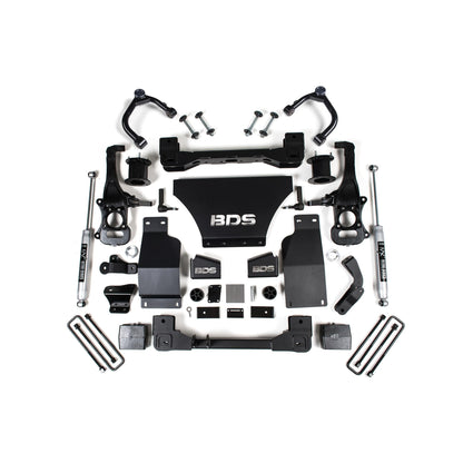 BDS Suspension | 4 Inch Lift Kit Chevy Trail Boss or GMC AT4 1500 19-24 4WD Gas NX2 Nitro Shock | BDS1805H