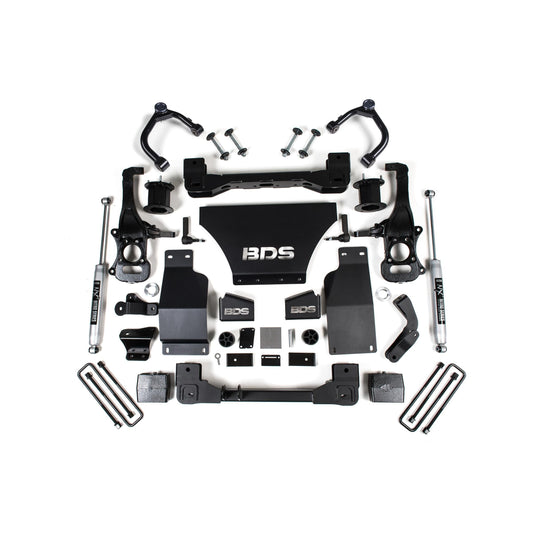 BDS Suspension | 4 Inch Lift Kit Chevy Trail Boss or GMC AT4 1500 19-24 4WD Gas NX2 Nitro Shock | BDS1805H