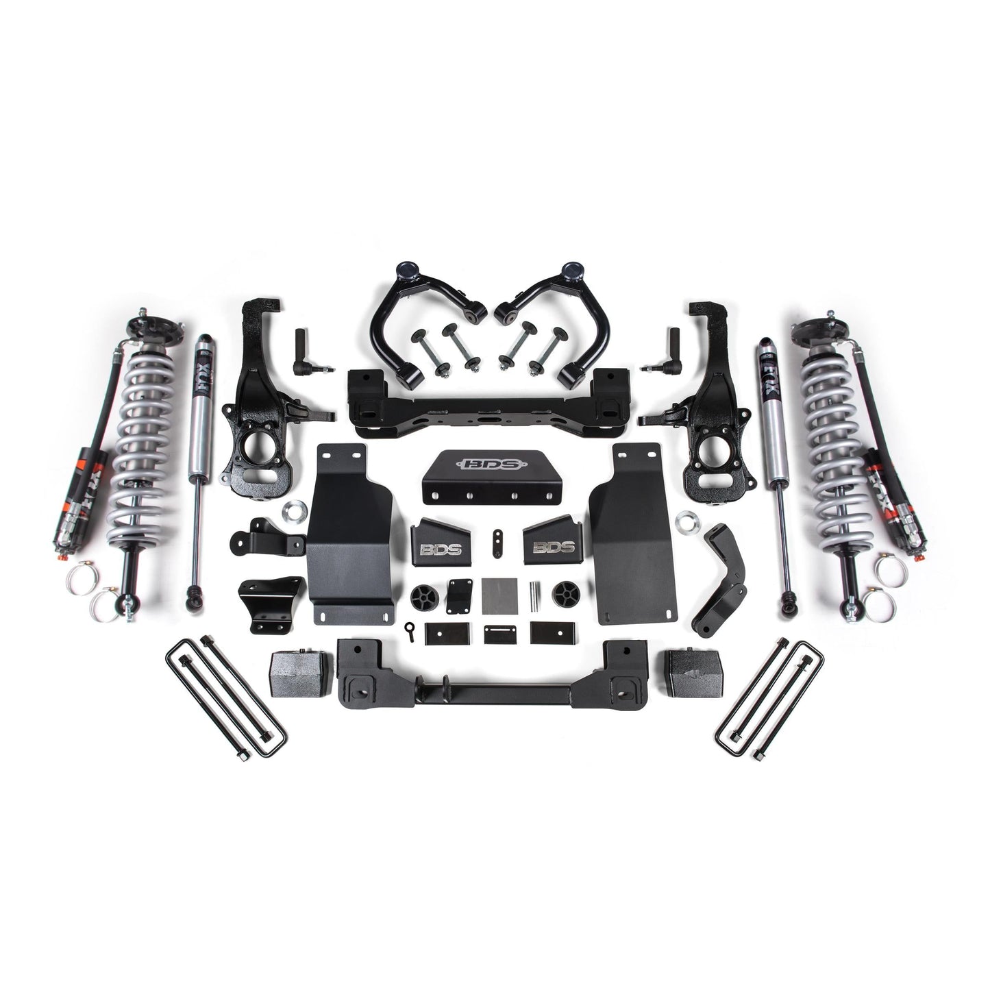 BDS Suspension | 4 Inch Lift Kit FOX 2.5 Performance Elite Coil-Over Chevy Trail Boss or GMC AT4 1500 20-24 4WD Diesel Fox 2.0 Performance Shocks | BDS1807FPE