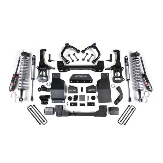BDS Suspension | 4 Inch Lift Kit FOX 2.5 Performance Elite Coil-Over Chevy Trail Boss or GMC AT4 1500 20-24 4WD Diesel Fox 2.0 Performance Shocks | BDS1807FPE