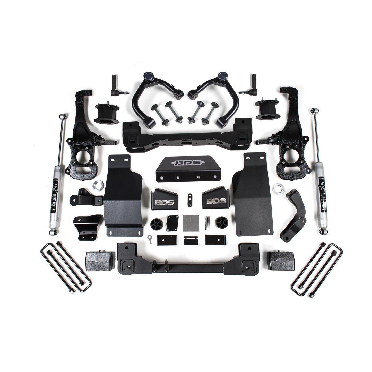 BDS Suspension | 4 Inch Lift Kit Chevy Trail Boss or GMC AT4 1500 20-24 4WD Diesel NX2 Nitro | BDS1807H