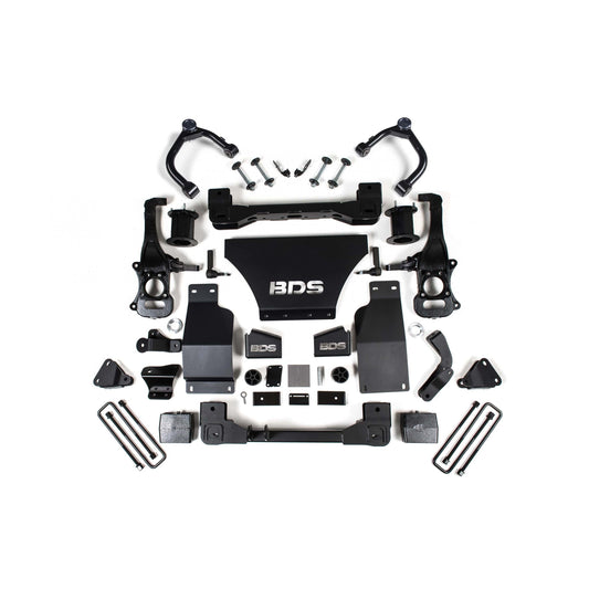BDS Suspension | 6 Inch Lift Kit Adaptive Ride Control Only Chevy Silverado High Country or GMC Denali 1500 19-24 4WD Gas | BDS1809H