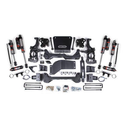 BDS Suspension | 5 Inch Lift Kit FOX Performance Elite Silverado/Sierra 2500HD/3500HD 20-24 4WD 5 Inch Block Kit With Overload | BDS1824FPE