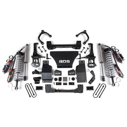BDS Suspension | 2025 Chevy TB/GMC AT4 1500 4WD 2.5 Inch Suspension Lift Kit 3.0 Diesel / 2.7 Gas 1 Inch Rear Block -Fox 2.5 PES C/O Front Fox 2.5 PES Rear BDS Suspension | BDS1856PES