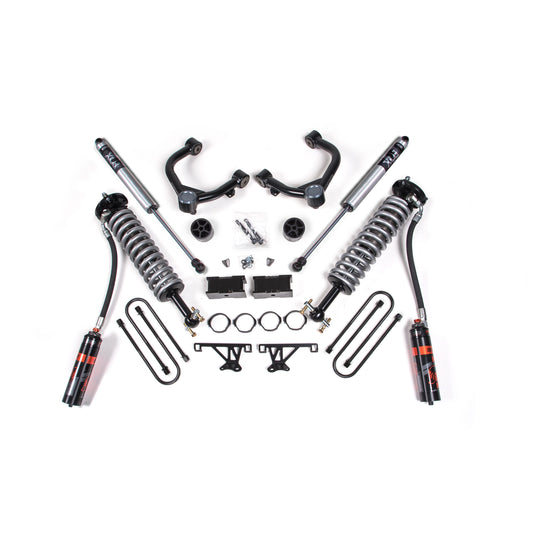 BDS Suspension lift kit components for 2025-2026 Silverado Trail Boss and Sierra 1500 AT4