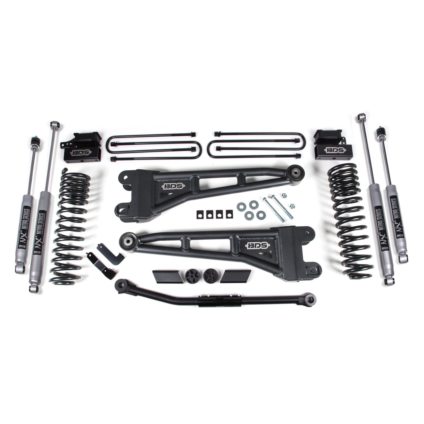 BDS Suspension | 2.5 Inch Lift Kit w/ Radius Arm Ford F450 Super Duty 20-22 4WD Diesel & Gas NX2 Nitro Shocks | BDS1915H