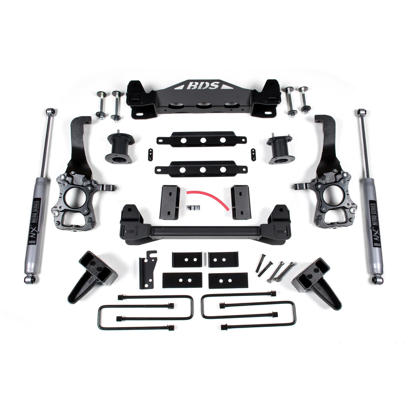 BDS Suspension | 6 Inch Lift Kit Ford F150 2014 2WD 4 Inch Block Kit Fox 2.0 Performance Shocks | BDS1916FS