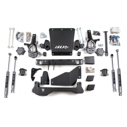 BDS Suspension | 4 Inch Lift Kit Chevy/GMC Avalanche Surburban Tahoe or Yukon 1500 00-06 4WD Fox 2.0 Performance | BDS191FS