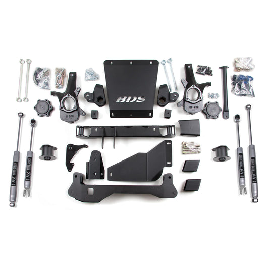 BDS Suspension | 4 Inch Lift Kit Chevy/GMC Avalanche Surburban Tahoe or Yukon 1500 00-06 4WD Fox 2.0 Performance | BDS191FS