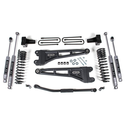 BDS Suspension | 2.5 Inch Lift Kit w/ Radius Arm Ford F250/F350 Super Duty 11-16 4WD Diesel No Block Fox 2.0 Performance Shocks | BDS1928FS
