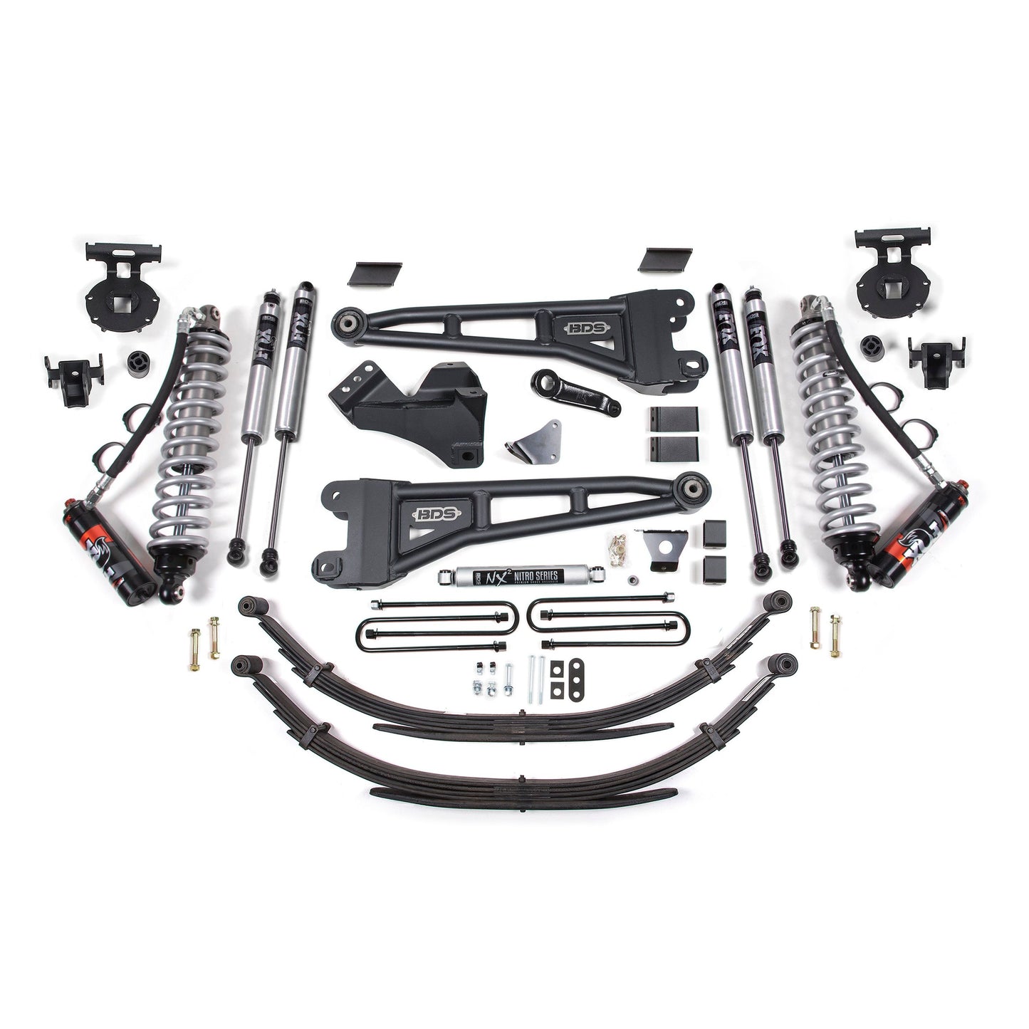BDS Suspension 6" lift kit components for 2008-2010 Super Duty diesel trucks