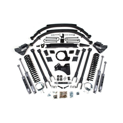 BDS Suspension | 9 Inch Lift Kit w/ 4-Link Ford F250/F350 Super Duty 20-22 4WD Diesel With NX2 Nitro Shocks | BDS1959H