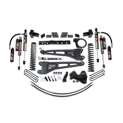BDS Suspension | 7 Inch Lift Kit w/ Radius Arm Ford F250/F350 Super Duty 20-22 4WD Diesel 6 Inch Block Kit Fox 2.5 Performance Elite | BDS1992FPE