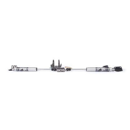 BDS Suspension | Dual Steering Stabilizer Kit w/ FOX 2.0 Performance Shocks T-Style Steering Dodge Ram 2500 08-13 and 3500 08-12 4WD | BDS2014DF