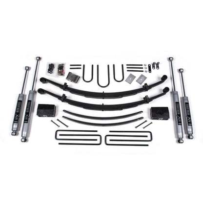 BDS Suspension | 5 Inch Lift Kit Dodge W100/150 and W200/250 74-93 4WD Fox 2.0 Performance Shocks | BDS202FS