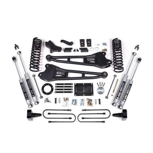 BDS Suspension | 5.5 Inch Lift Kit w/ Radius Arm Ram 3500 13-18 4WD Gas NX2 Nitro Shocks | BDS2105H
