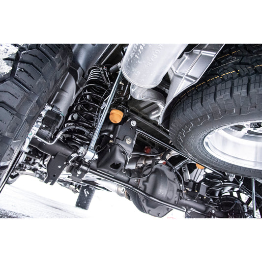 BDS Suspension lift kit for 2019-2024 RAM 1500 Rebel showcasing FOX 2.5 coil-overs and suspension components.