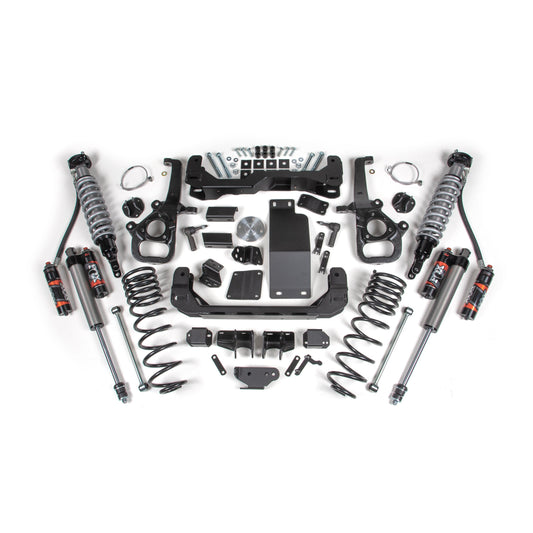 BDS Suspension lift kit components for 2025-2026 Ram 1500 with FOX 2.5 coil-over shocks