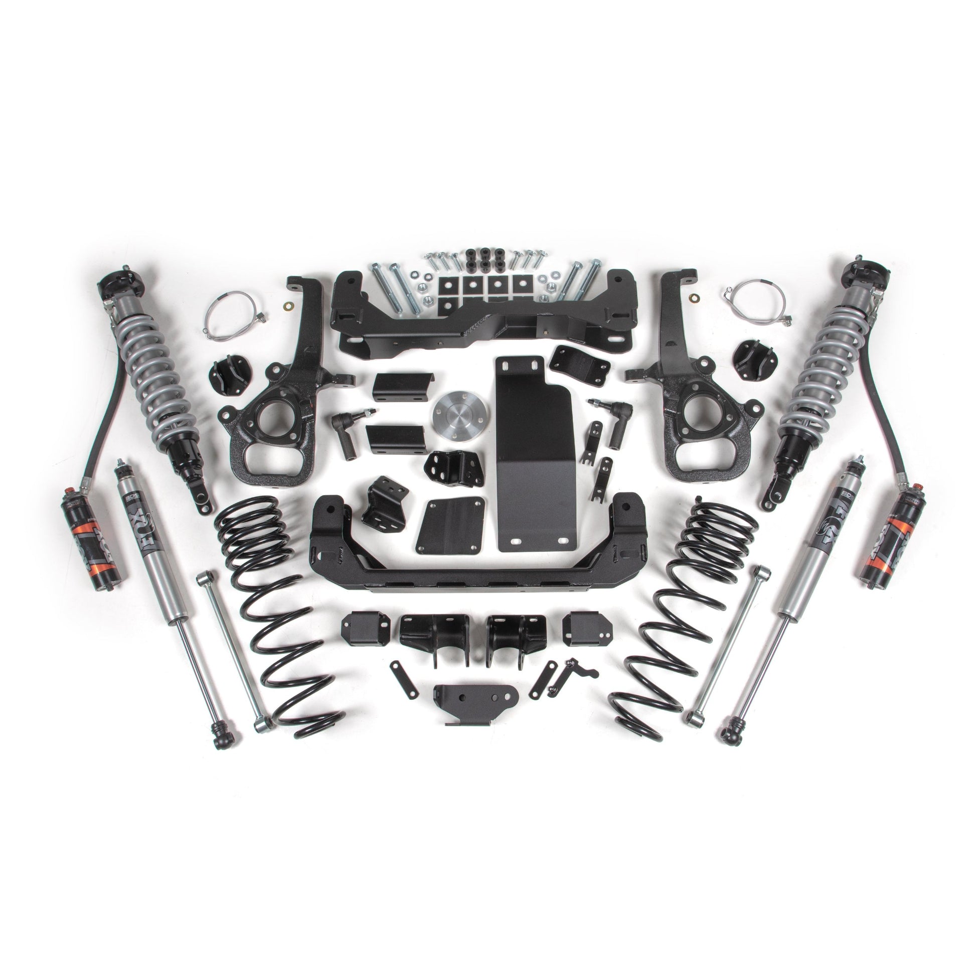 BDS Suspension lift kit components for 25-26 Ram 1500 Rebel with FOX 2.5 shocks